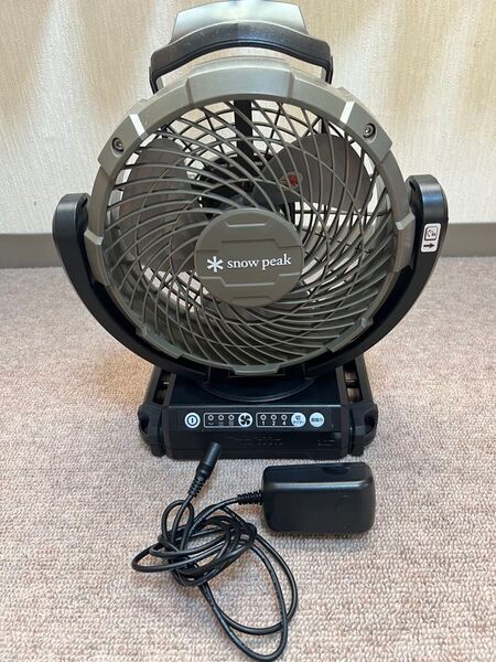スノーピーク フィールドファン マキタ makita 18V Snowpeak アウトドアファン MTK-102