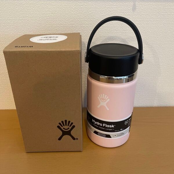 ハイドロフラスク 0.35L ステンレスボトル 水筒 トリリウム ピンク 新品 Hydro Flask