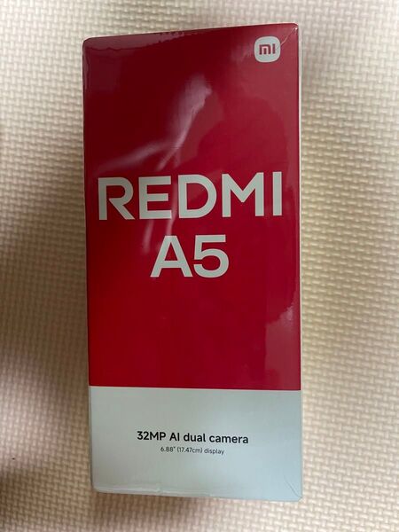 Xiaomi Redmi A5 3/64GB ブラック 新品未開封