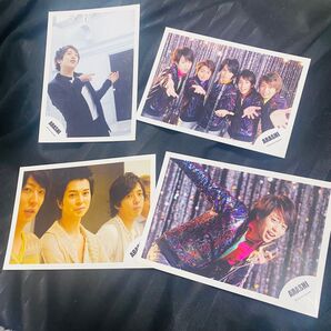 嵐 公式写真 生写真 松本潤 二宮和也 旧ロゴ Johnnys