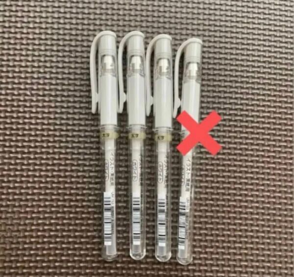 白ボールペン シグノホワイト 白ボールペン ホワイトボールペン 顔料ゲルインク 白抜きボールペン