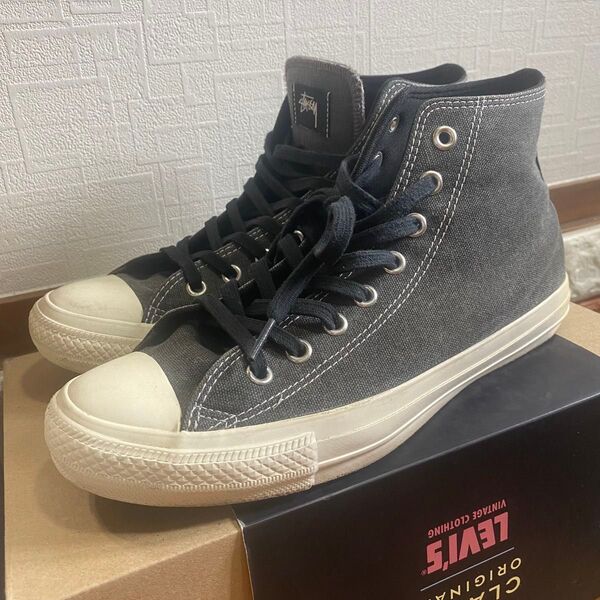 STUSSY × CONVERSE コラボ スニーカー ステューシーコンバース