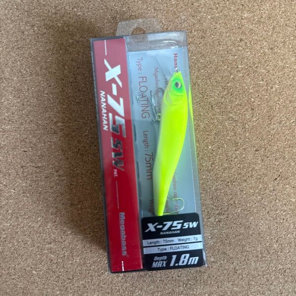 メガバス X75SW ドチャート