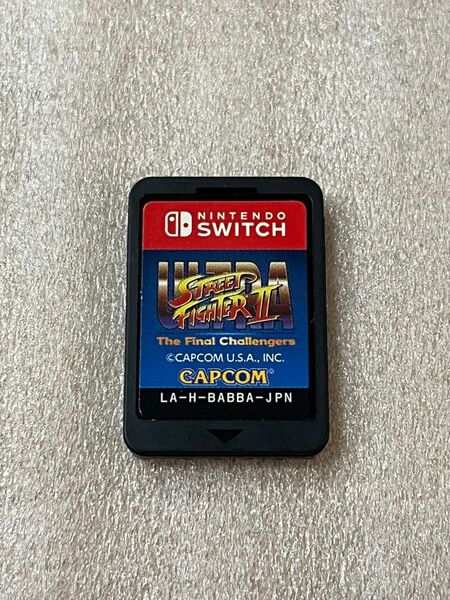 ウルトラストリートファイター2 Nintendo Switch ソフト 作動確認済み
