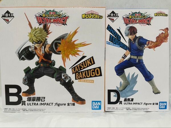一番くじ 僕のヒーローアカデミア 爆豪勝己 轟焦凍 ヒロアカ ULTRA IMPACT バンダイ