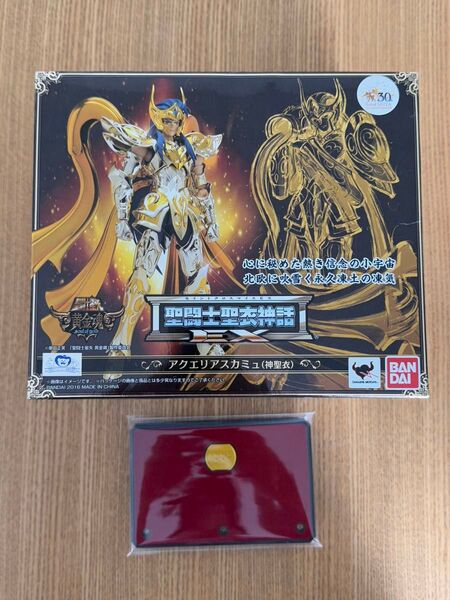 聖闘士星矢 聖衣神話 EX カミュ(神聖衣) 欠品あり 台座付き