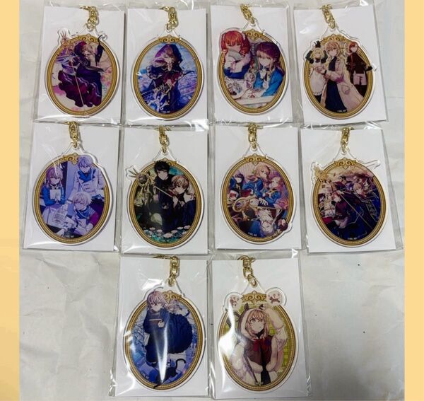 サイレントウィッチ くじ引き堂 C賞 アクリルキーホルダー アクキー モニカ コンプセット