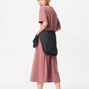 ユニクロ エアリズムコットンTワンピース 半袖 Lサイズ