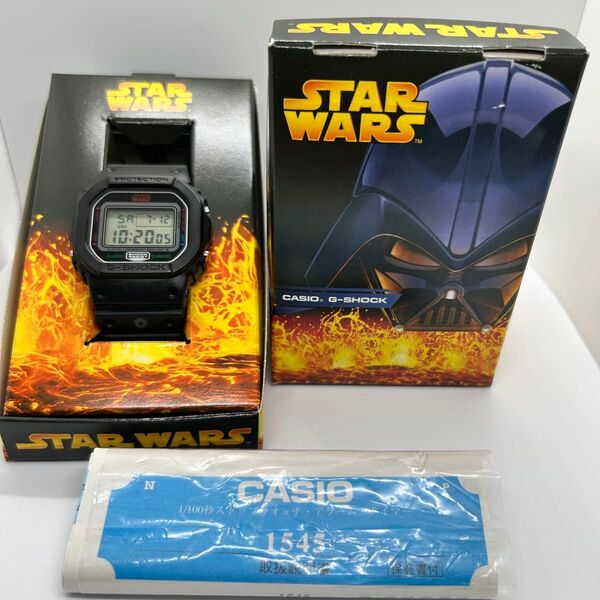 CASIO G-SHOCK × STAR WARS コラボ ダースベイダー 希少