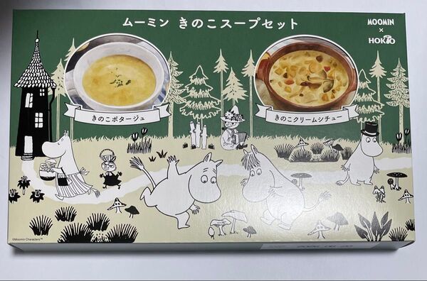 ホクト ムーミン きのこスープセット ポタージュ&クリームシチュー 各2袋