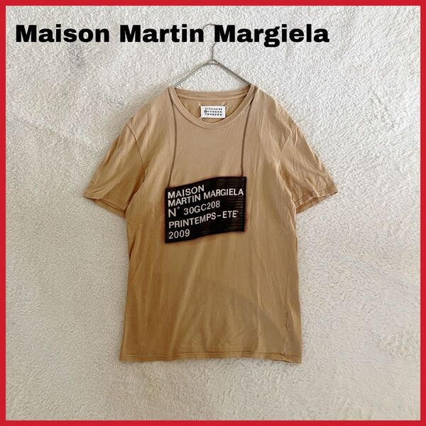 Maison Martin Margiela メゾン マルタン マルジェラ 09SS ここのえ期 半袖 カットソー Tシャツ