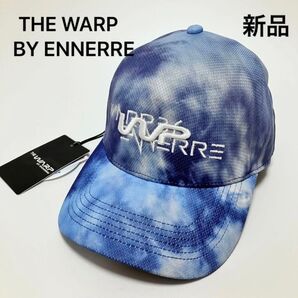 R368 新品 ザワープバイエネーレ キャップ 帽子 ゴルフ メンズ レディース フリーサイズ ネイビー ブルー