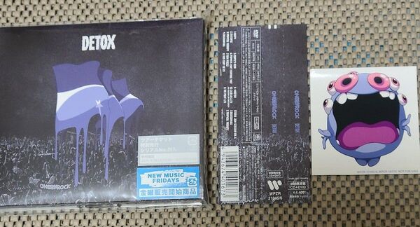 初回限定盤 DVD付 ONE OK ROCK CD+DVD/DETOX
