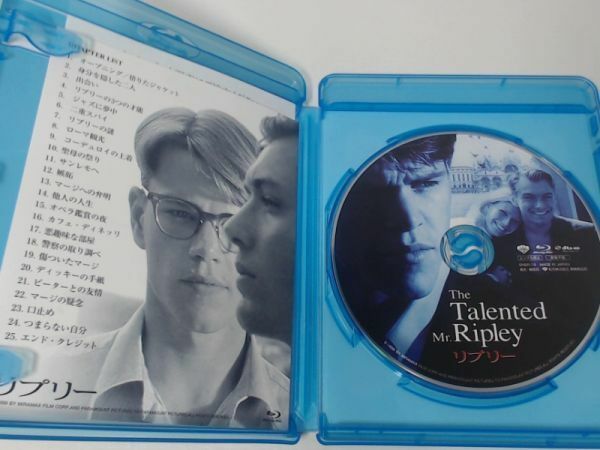 リプリー【Blu-ray】..マット・デイモン/グウィネス・パルトロウ/ジュード・ロウ/アンソニー・ミンゲラ.ISBN.4988105