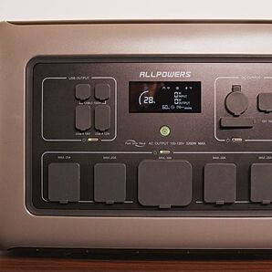 【極美品・プロ使用/最高峰モデル】ALLPOWERS R3500 ポータブル電源 3168Wh 3500W【災害備蓄・業務用◎】