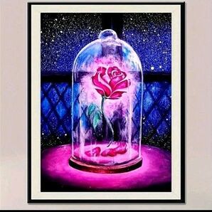 ダイヤモンドアート ダイヤモンドペインティング 薔薇 No.2