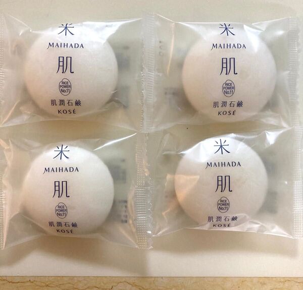 米肌 肌潤石鹸15g×4 マイハダ KOSE