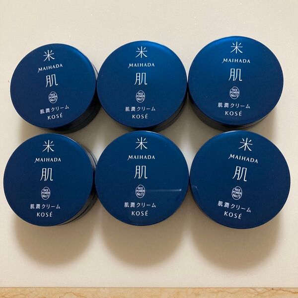 米肌 肌潤クリーム10g×6 マイハダ KOSE