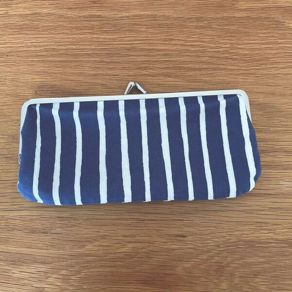 マリメッコmarimekko がま口 ポーチ ペンケース