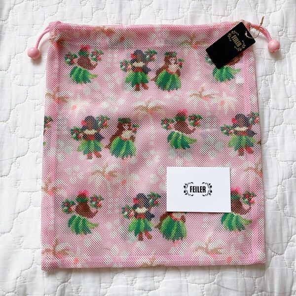 完売品 フェイラー マナマナ メッシュ巾着
