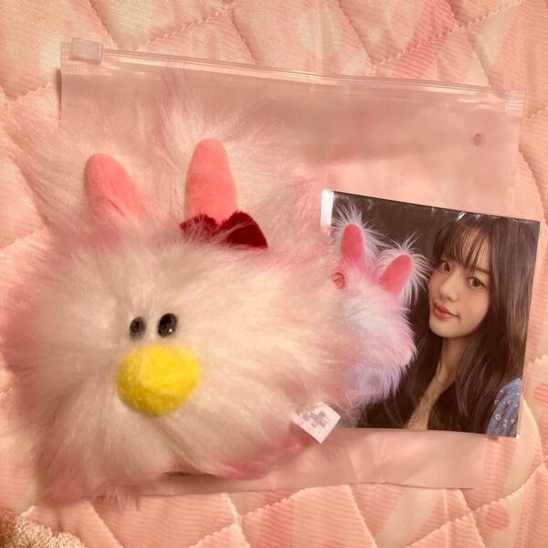 ILLIT plush keyring キーホルダー キーリング ぬいぐるみ ミンジュ