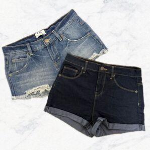 FOREVER 21 フォーエバー 21/GRL グレイル/デニム ショート パンツ セット