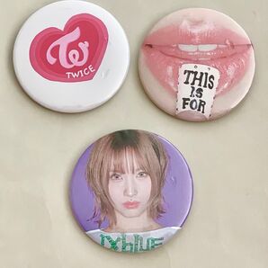 TWICE THIS IS FOR MOMO モモ 缶バッジ 3点セット