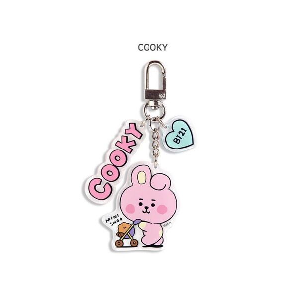 BTS ジョングク JungKook BT21 Cooky アクリルキーホルダー