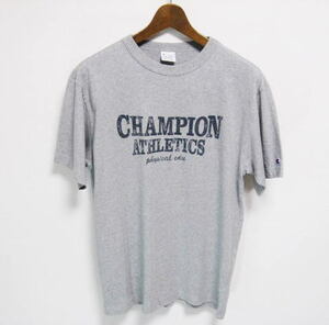 チャンピオン Champion ロゴプリント Ｔシャツ Ｌサイズ 霜降りグレー