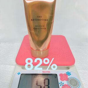 ザレチノタイム リンクルハンドクリーム60g 残り82% 薬用シワ改善ハンドクリーム ナリス化粧品 ナイアシンアミド
