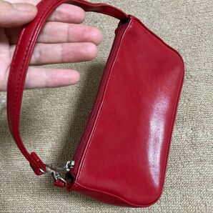 ショルダーバッグ ハンドバッグ 赤 レッド