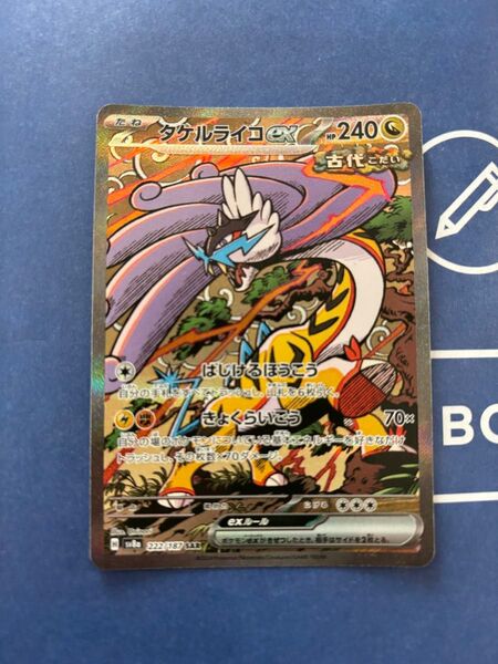 ポケモンカードゲーム テラスタルフェスex タケルライコ SAR
