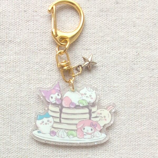 ちいかわ サンリオコラボ アクリルキーホルダー