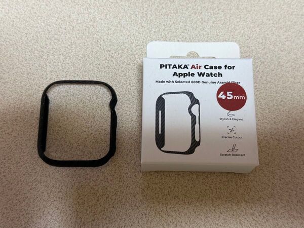 PITAKA Apple Watch 45mm ケース 保護カバー シリーズ7 シリーズ8 シリーズ9