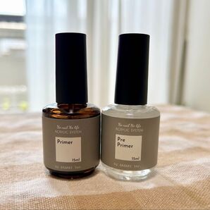 ノーネイルノーライフ プレプライマー プライマー 15ml 2本セット