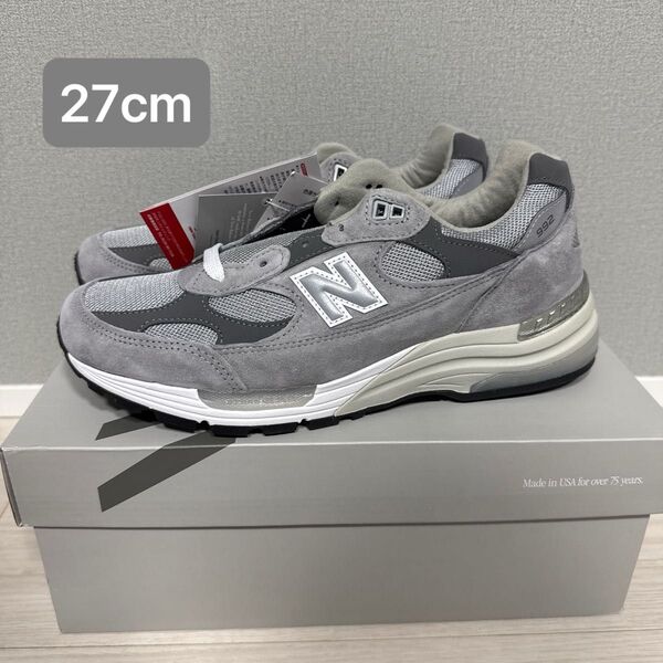 27cm New Balance 992 Gray (2025) ニューバランス グレー 新品未使用