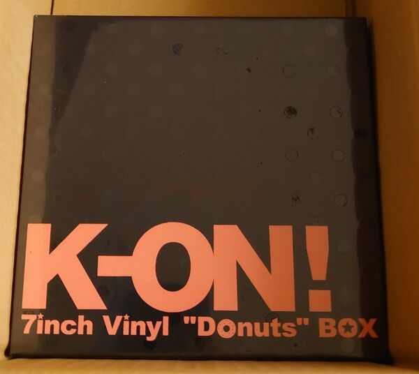 K-ON! 7inch Vinyl "Donuts" BOX BOX凹み有 けいおん アナログ レコード
