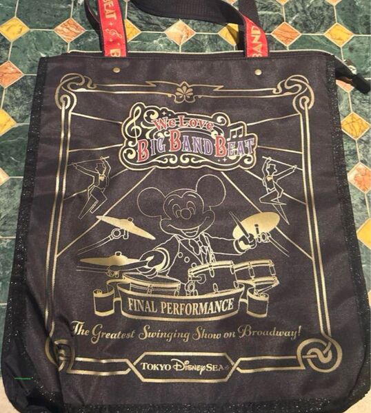 新品 ディズニーシー限定 ビッグバンドビート トートバッグ