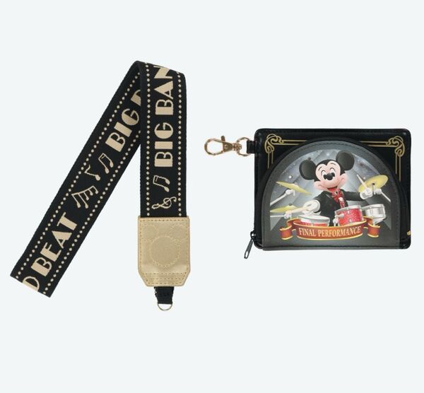 【本日発売☆】カメラストラップ ビッグバンドビート ミッキー ミニー 新品 フェイスタオル ステッカー 3点
