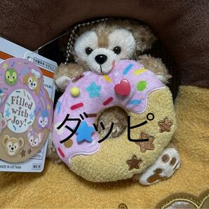 ダッフィー ぬいぐるみバッジ 20周年 ディズニーシー フィルド・ウィズ・ジョイ ぬいば