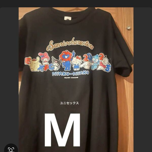 会場限定完売 大阪万博ミャクミャク サンリオコラボ Tシャツ キティ クロミ 半袖Tシャツ
