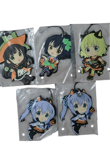 ごちうさ ビッグラバーストラップ 5個セット