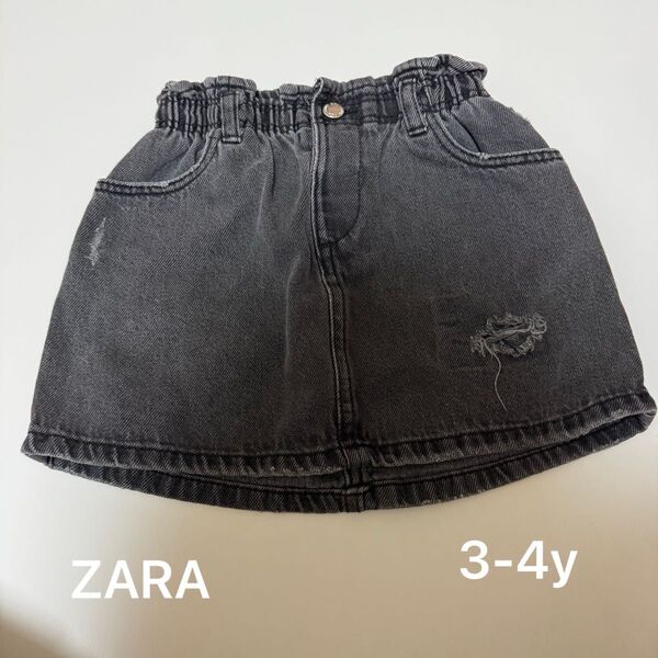 ZARA デニム スカート ジーンズ 3-4y 104cm ザラ