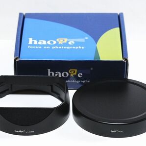 レンズフード Haoge LH-X16B for FUJIFILM XF16mmF1.4 R WR XF 16mm F1.4