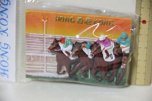 香港 競馬 マグネット 検索 HONG KONG 観光 お土産 磁石 グッズ