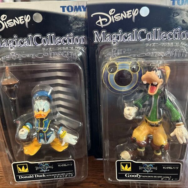 【2個セット】TOMY・ディズニー マジカルコレクション キングダムハーツ フィギュア・ドナルド&グーフィー