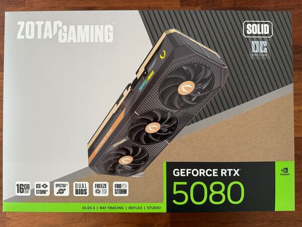 ZOTAC GAMING GeForce RTX 5080 グラフィックスカード