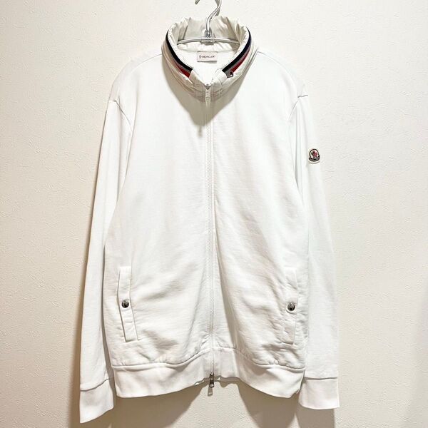 MONCLER モンクレール ZIP UP CARDIGAN XL フード収納可 ジップアップ スウェット パーカー