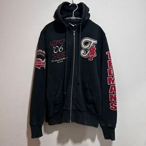TED MAN ジップアップ パーカー ジップパーカー テッドマン テッドカンパニー グリーン メンズ 42サイズ