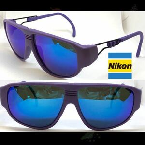  unused goods with translation free shipping Nikon Nikon Vintage snow sunglasses SP3516 purple 